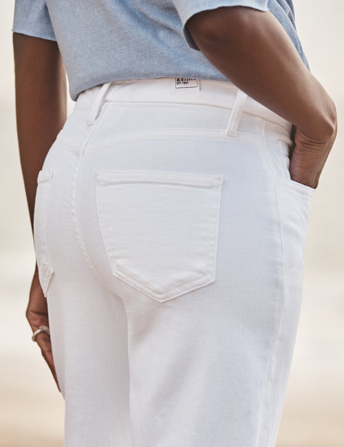 GALWAY 26" White, Italian Dream™ Denim, view 3