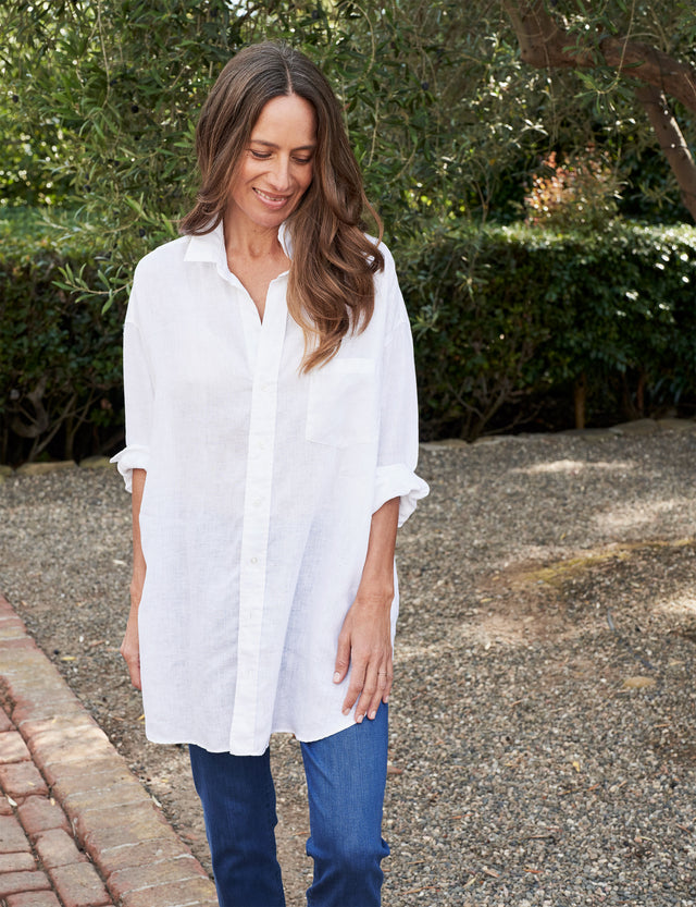 MACKENZIE White, Lived-in Linen