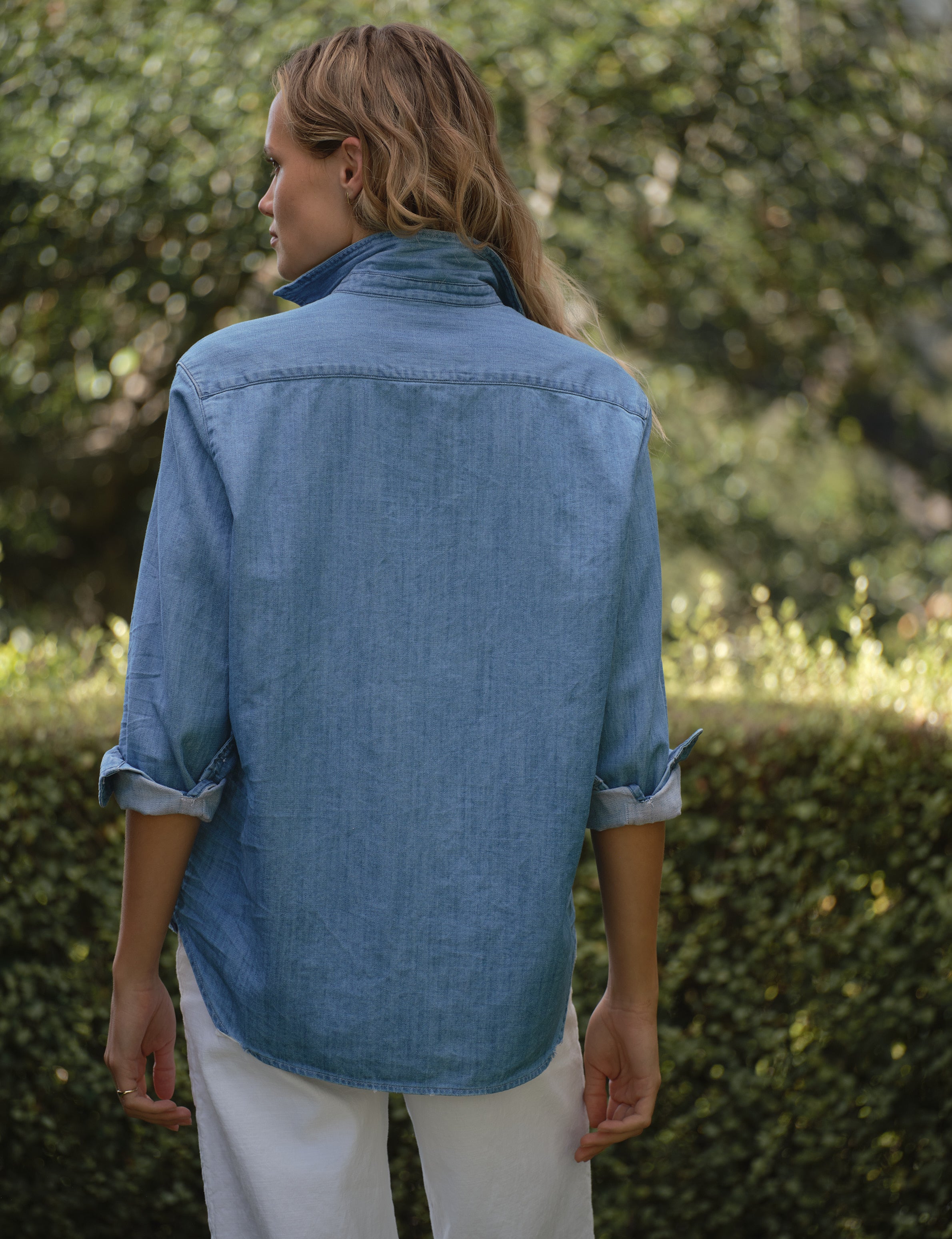 EILEEN Vintage Stonewashed Indigo, Famous Denim, view 4