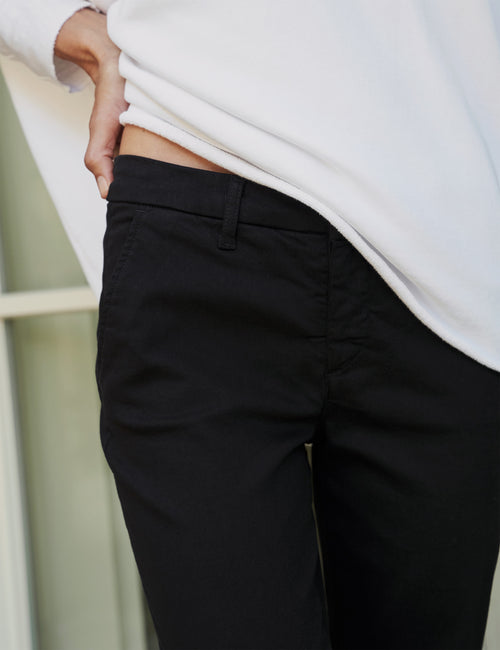 WICKLOW Jet Black, Italian Performance Denim, view 3