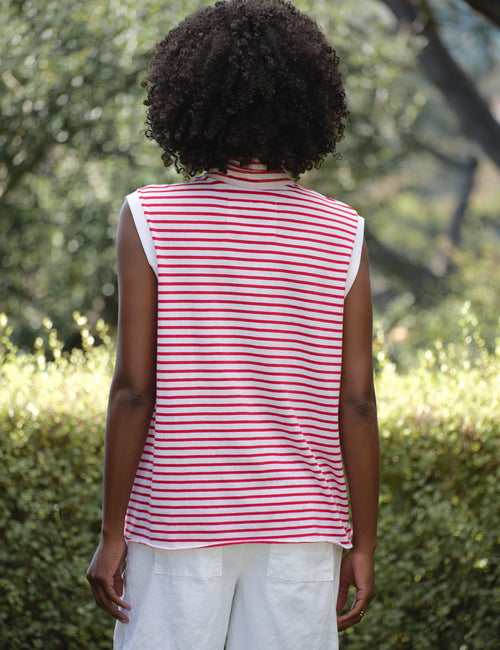 OLIVIA Sailor Stripe, Vintage Jersey, alternate view