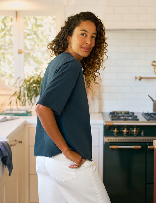 PERRY Vintage Navy, Vintage Jersey, alternate view