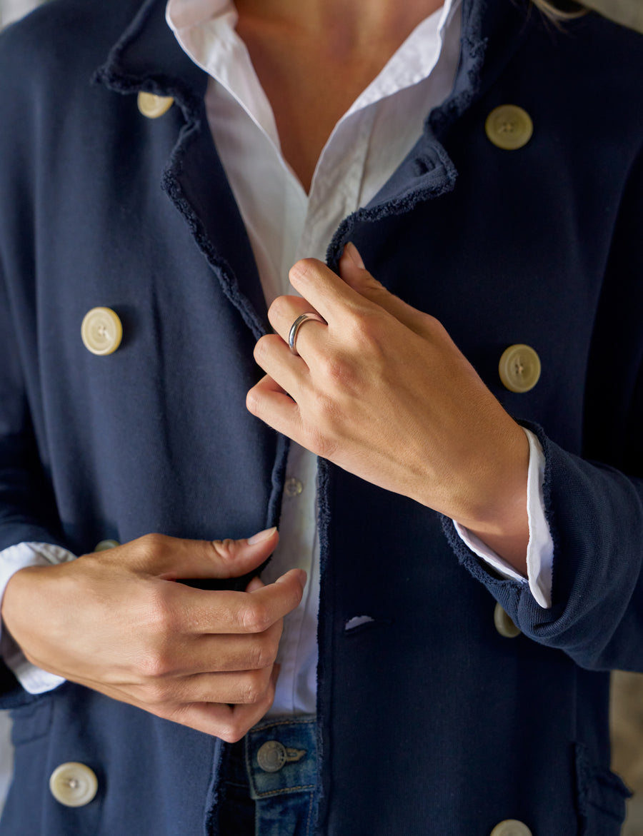 Belfast, Sweatshirt Peacoat, Navy | Frank & Eileen