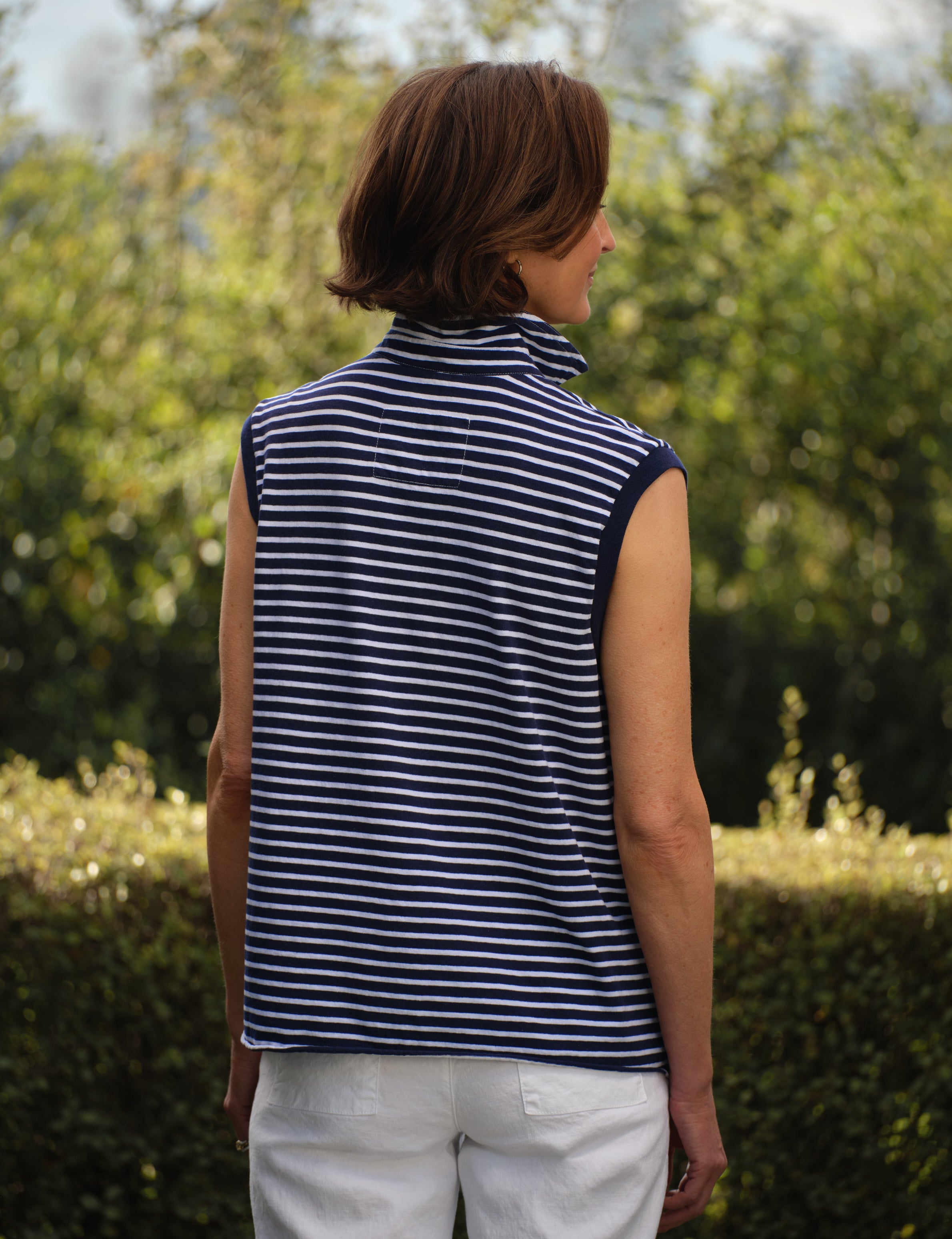 OLIVIA Yacht Stripe, Vintage Jersey, alternate view