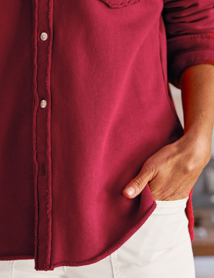 EILEEN Garnet, Triple Fleece