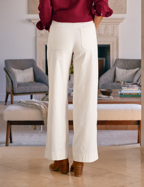 LIMERICK Chalk, Italian Peached Twill, alternate view