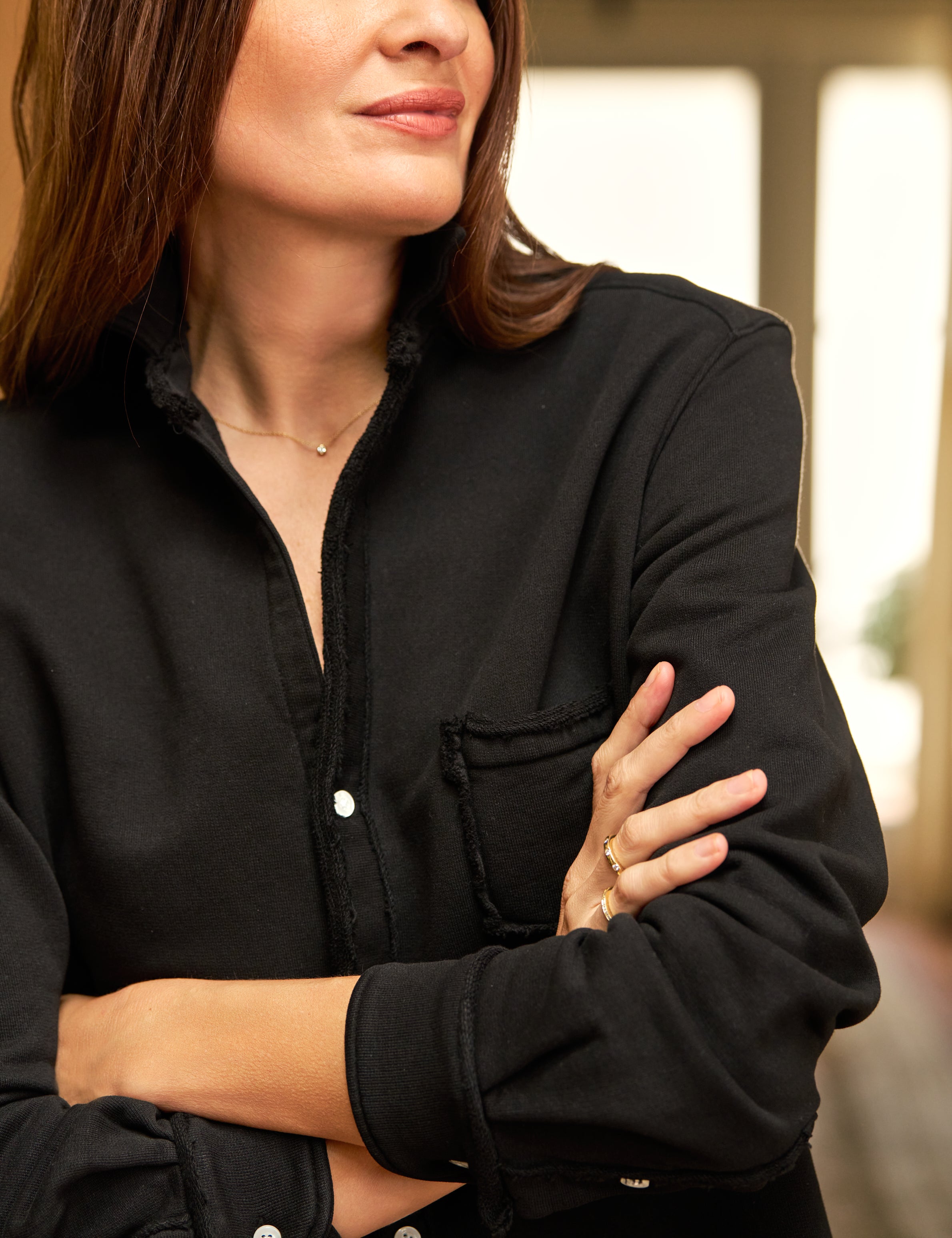 EILEEN Black, Triple Fleece