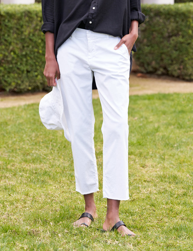 WICKLOW White, Italian Performance Twill