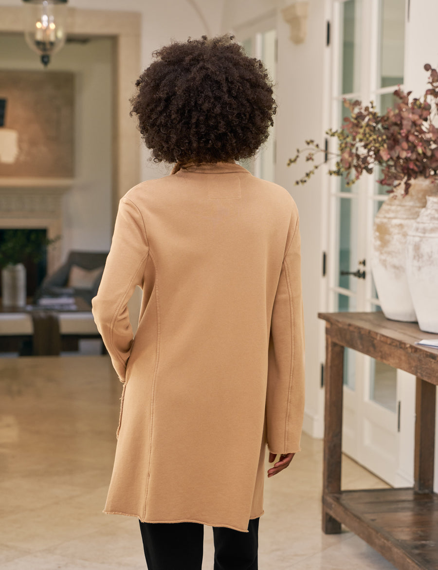 BELFAST TRENCH Camel, Triple Fleece