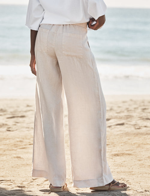 MADELINE Sand, Washed Linen, alternate view