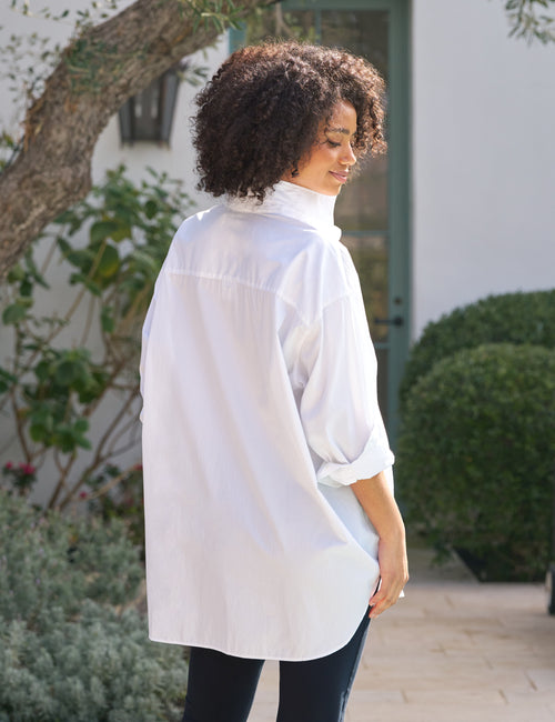 MACKENZIE White, Italian Superluxe, alternate view