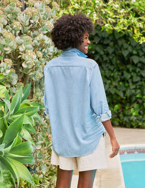 EILEEN Classic Blue Wash, Famous Denim, alternate view
