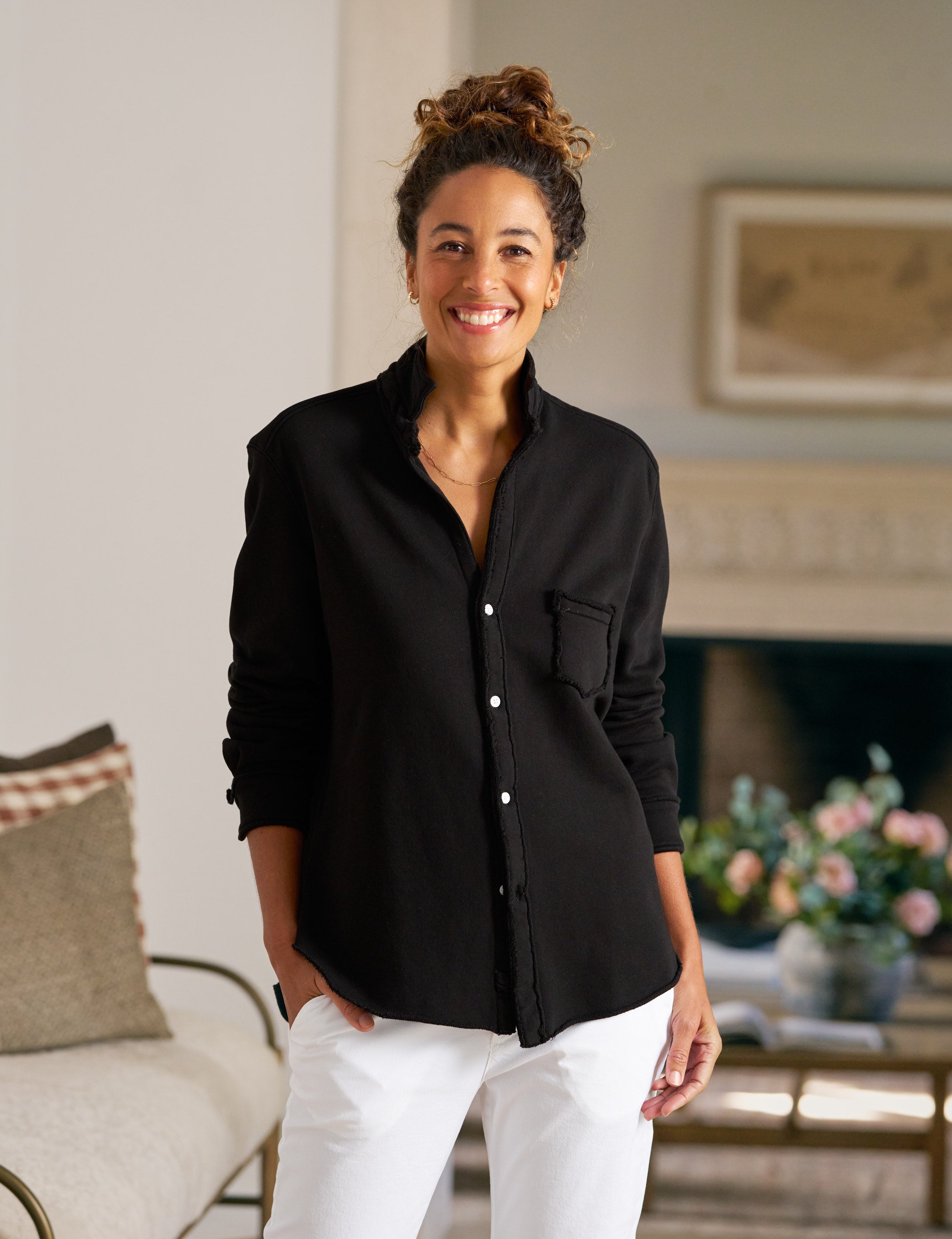 EILEEN Black, Triple Fleece