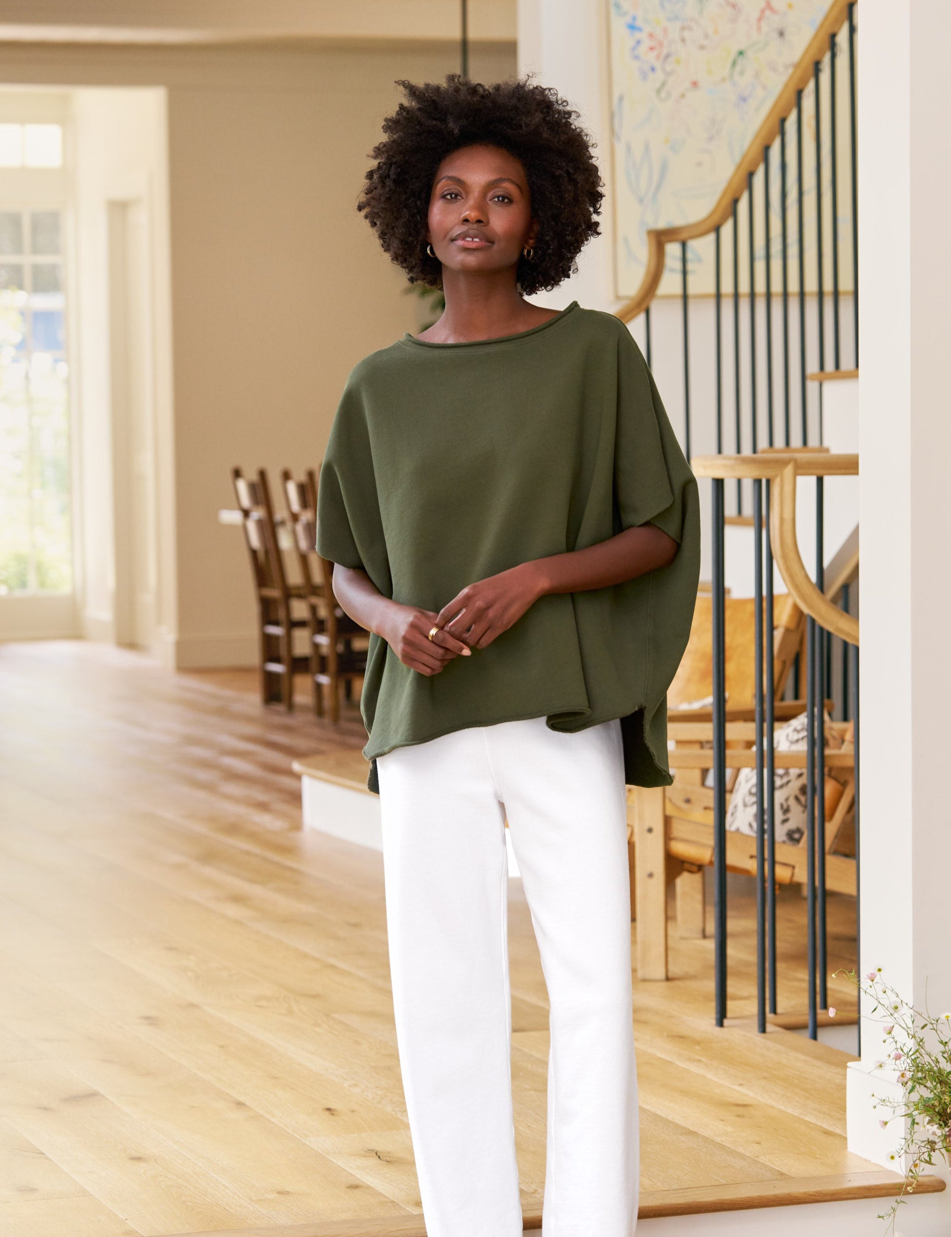 OLIVE Caper, Triple Fleece