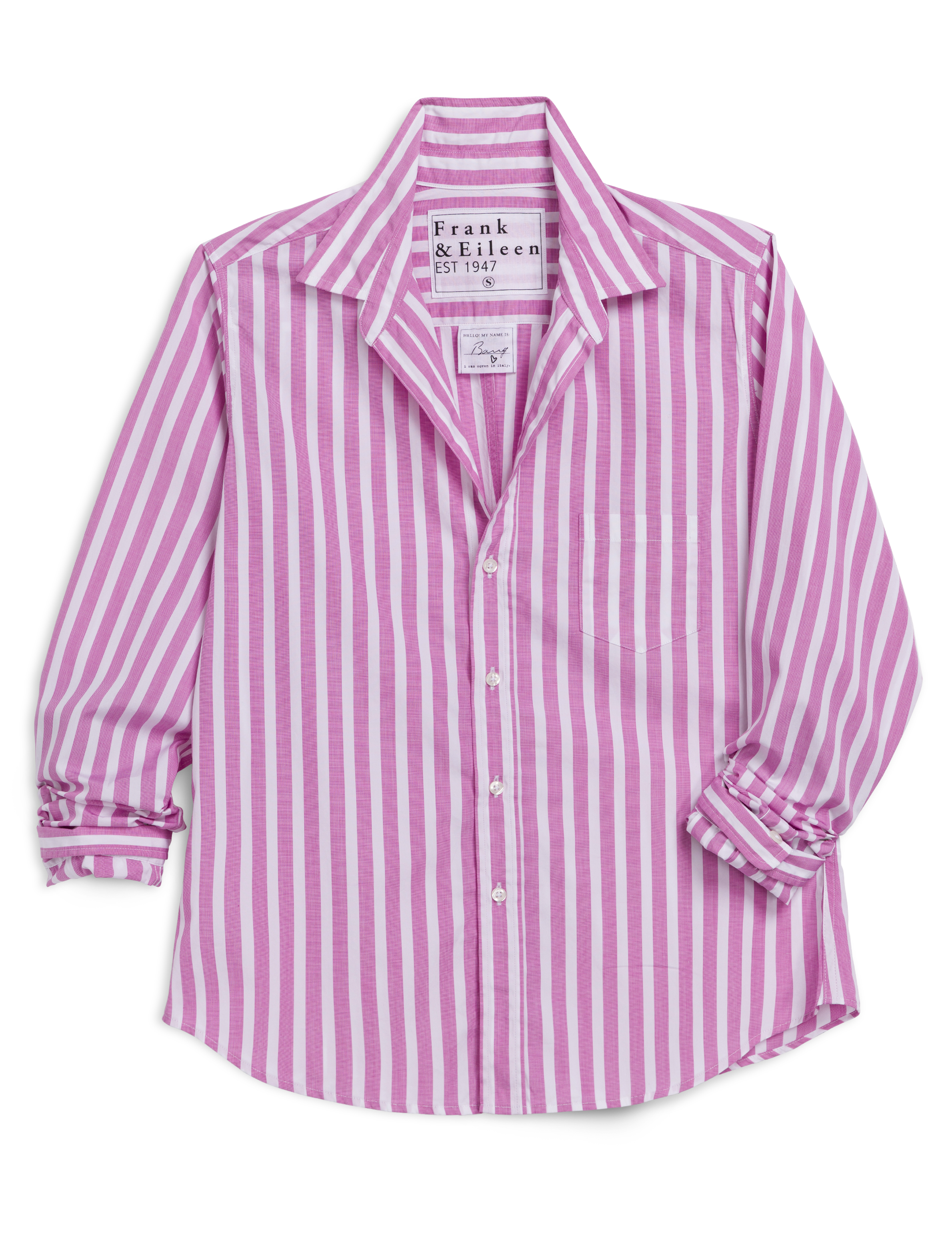 BARRY Wide Pink Stripe, Superluxe, front view