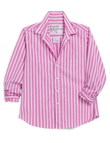 Barry, Tailored Button-Up Shirt, Red Plaid | Frank & Eileen