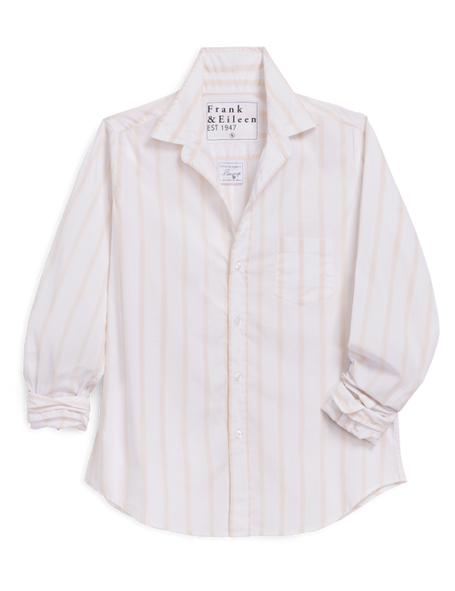BARRY Tan Stripe, Italian Superluxe, front view