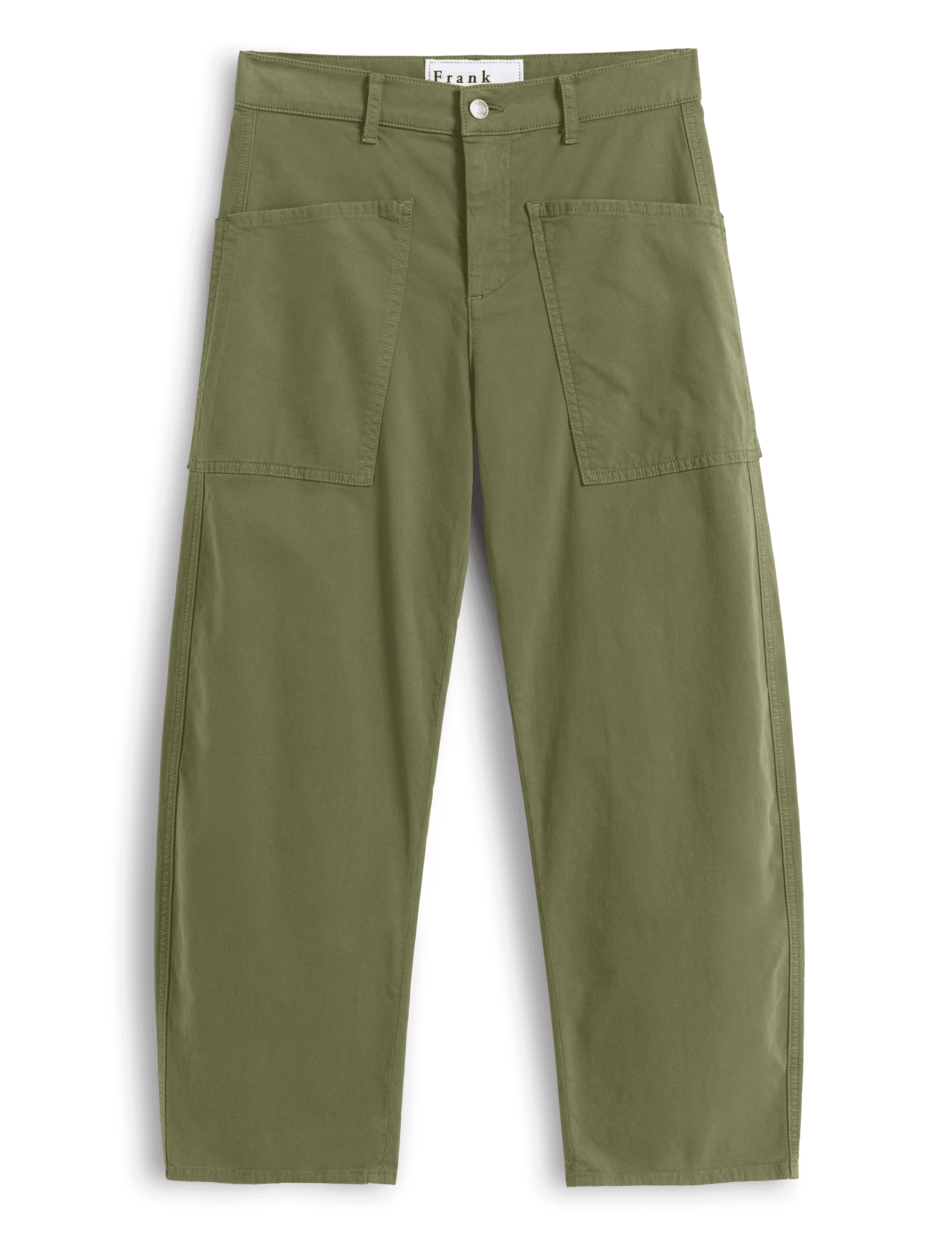 BRAY Olive, Italian Peached Twill