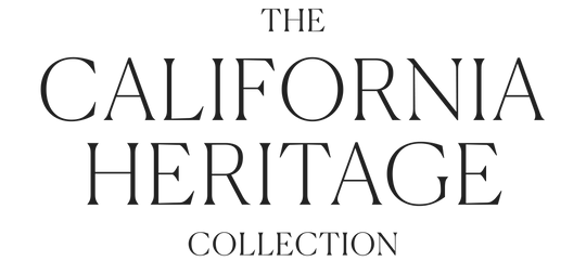 Text 'The California Heritage Collection' in black on a white background