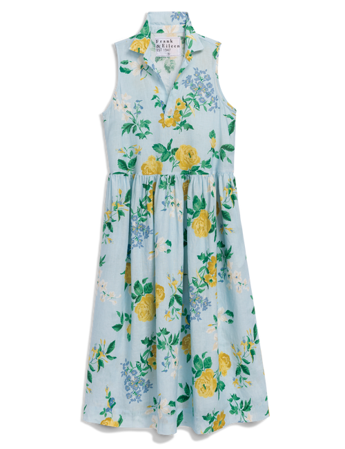 DAPHNE Spring Bouquet, Italian Classic Linen, view 4