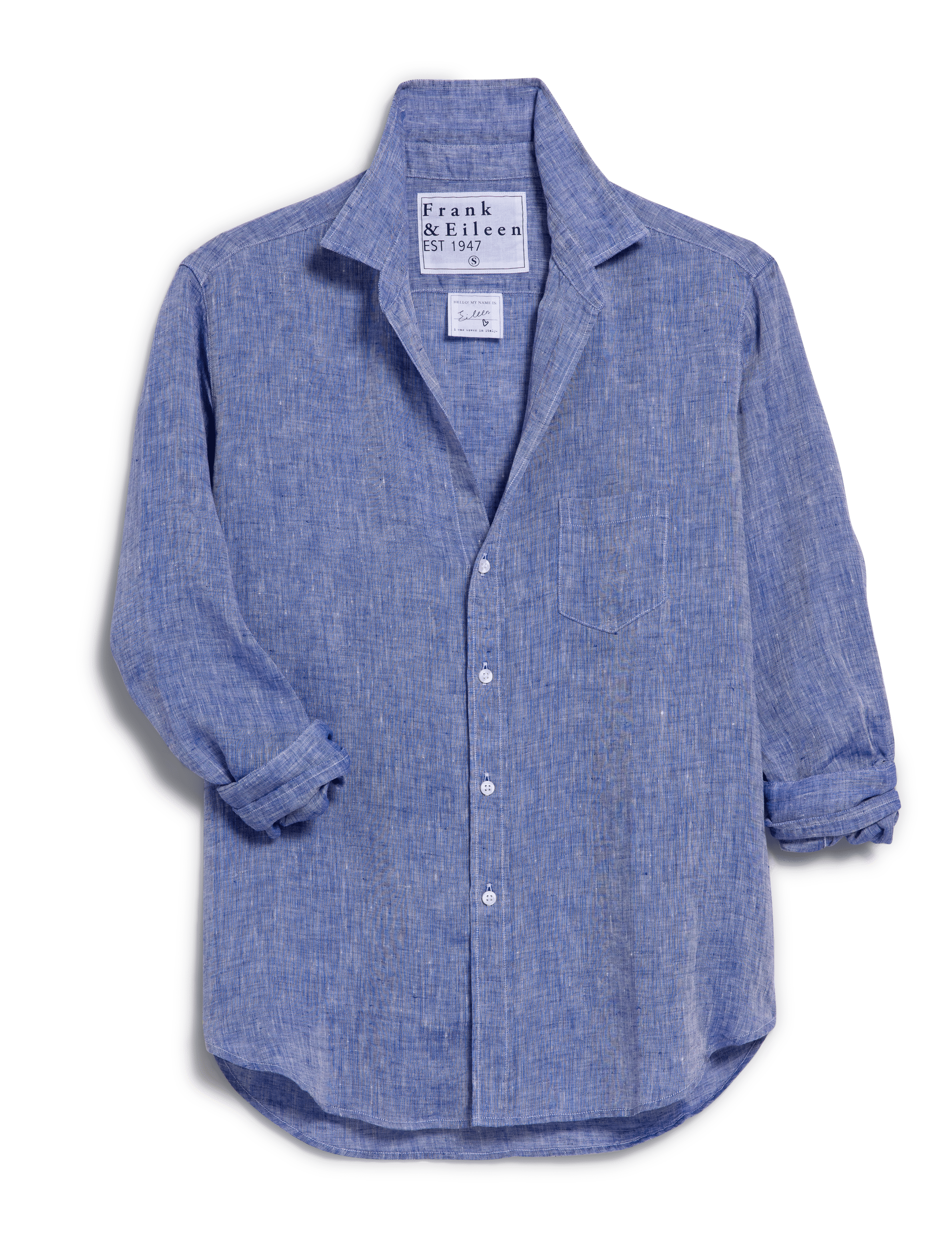 EILEEN Blue, Italian Classic Linen