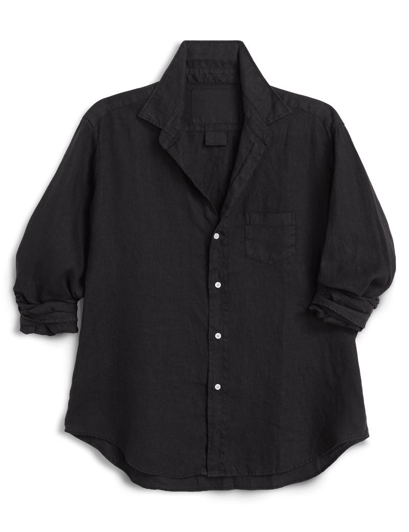 Black shirt on a transparent background