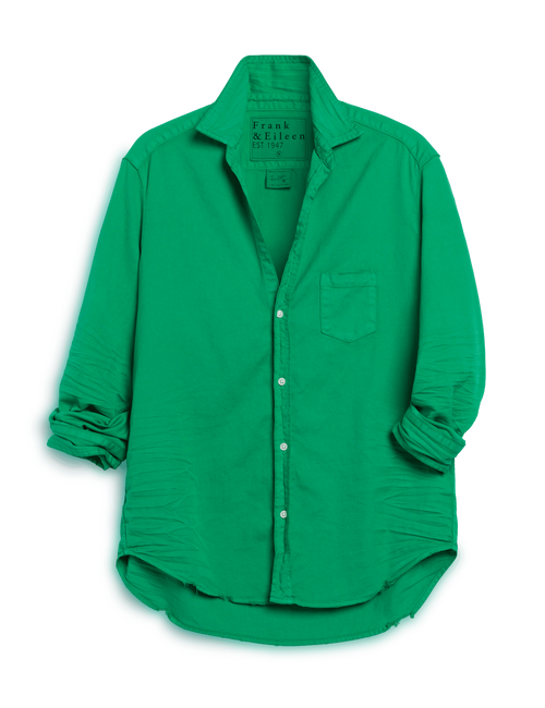 EILEEN Birdie Green, Famous Denim, front view