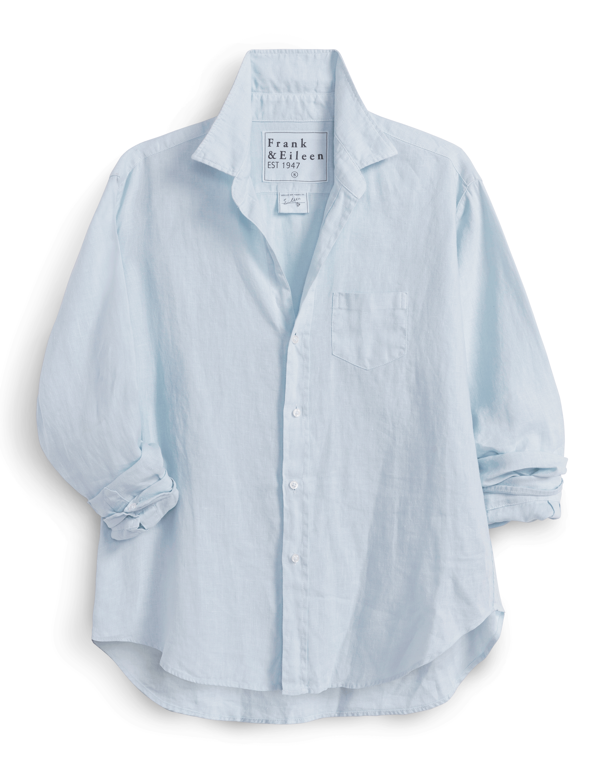 EILEEN French Blue, Washed Linen