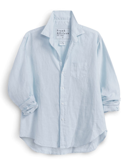 EILEEN French Blue, Washed Linen, view 6
