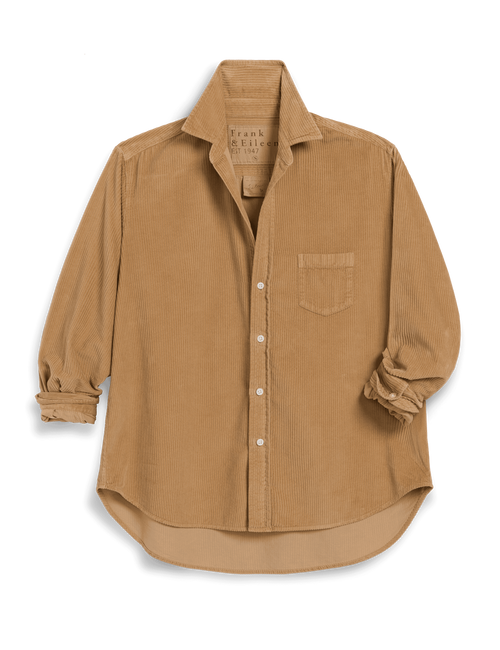 Eileen, Relaxed Button-Up Shirt, Brown Corduroy | Frank & Eileen Eileen, Relaxed Button-Up Shirt, Brown Corduroy | Frank & Eileen