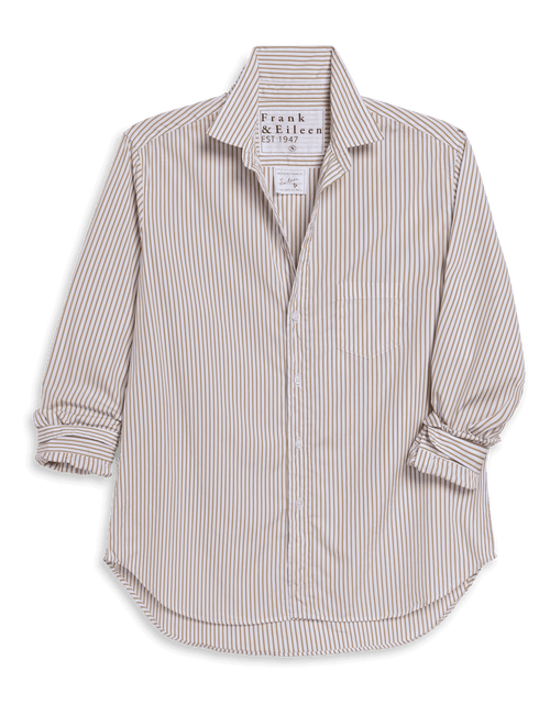 EILEEN Cream Stripe, Italian Superluxe, view 4