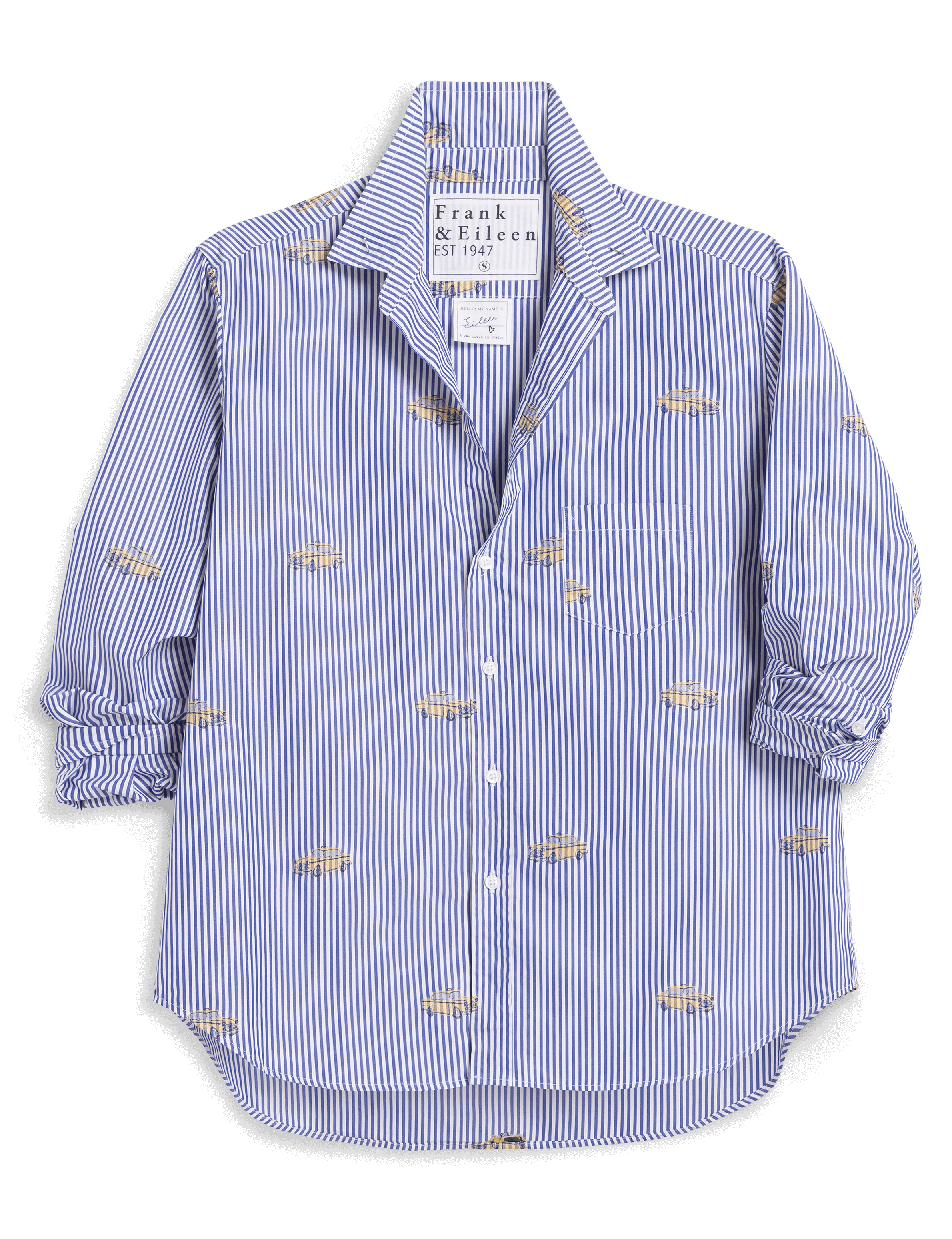 EILEEN NYC Taxis, Italian Classic Poplin