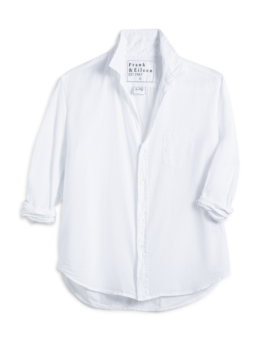 Eileen, Relaxed Button-Up Shirt, White | Frank & Eileen Eileen, Relaxed Button-Up Shirt, White | Frank & Eileen