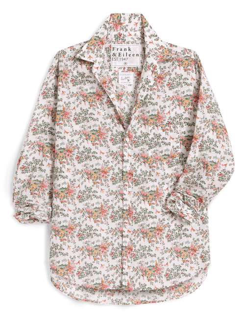 EILEEN Pink Bird Floral, Made with Liberty Fabric, view 6