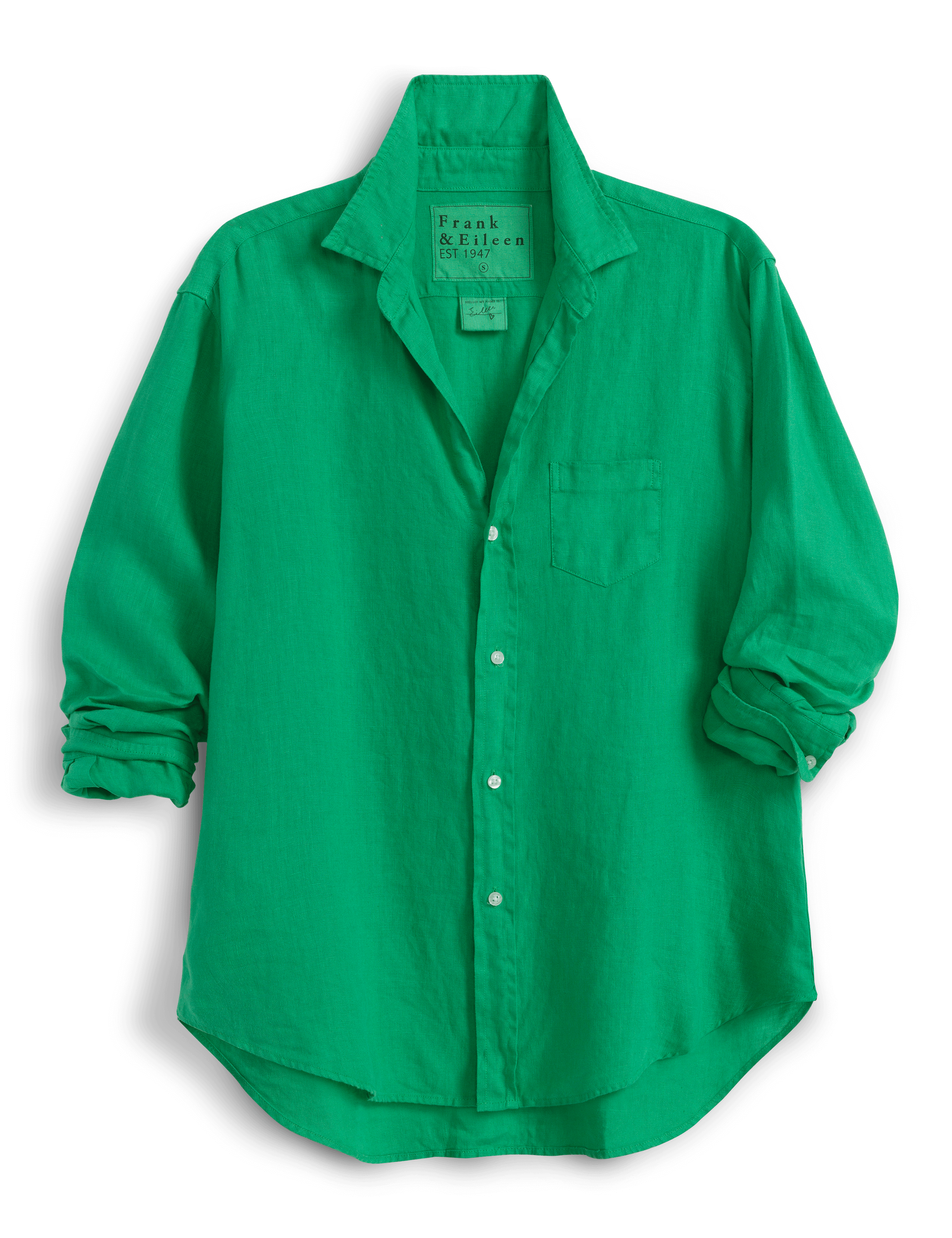 EILEEN Kelly Green, Washed Linen