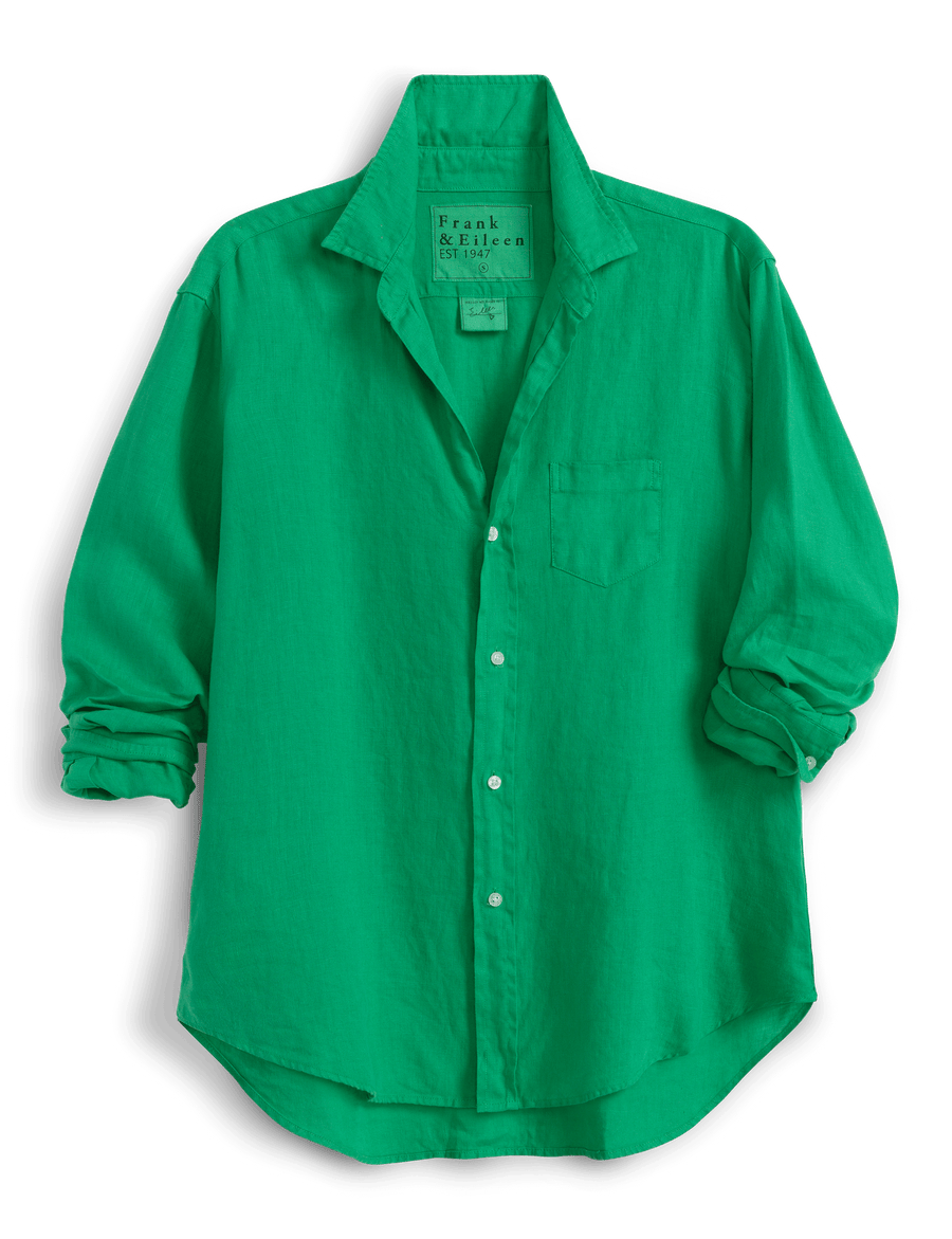 Eileen, Relaxed Button-Up Shirt, Green | Frank & Eileen Eileen, Relaxed Button-Up Shirt, Green | Frank & Eileen