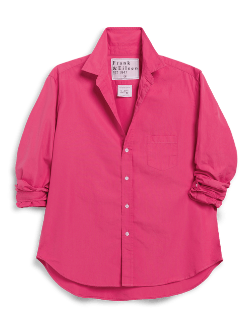 Eileen, Relaxed Button-Up Shirt, Pink
