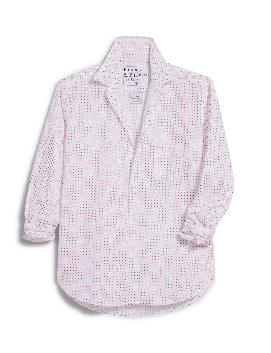 EILEEN Small Pink Dots, Italian Cotton