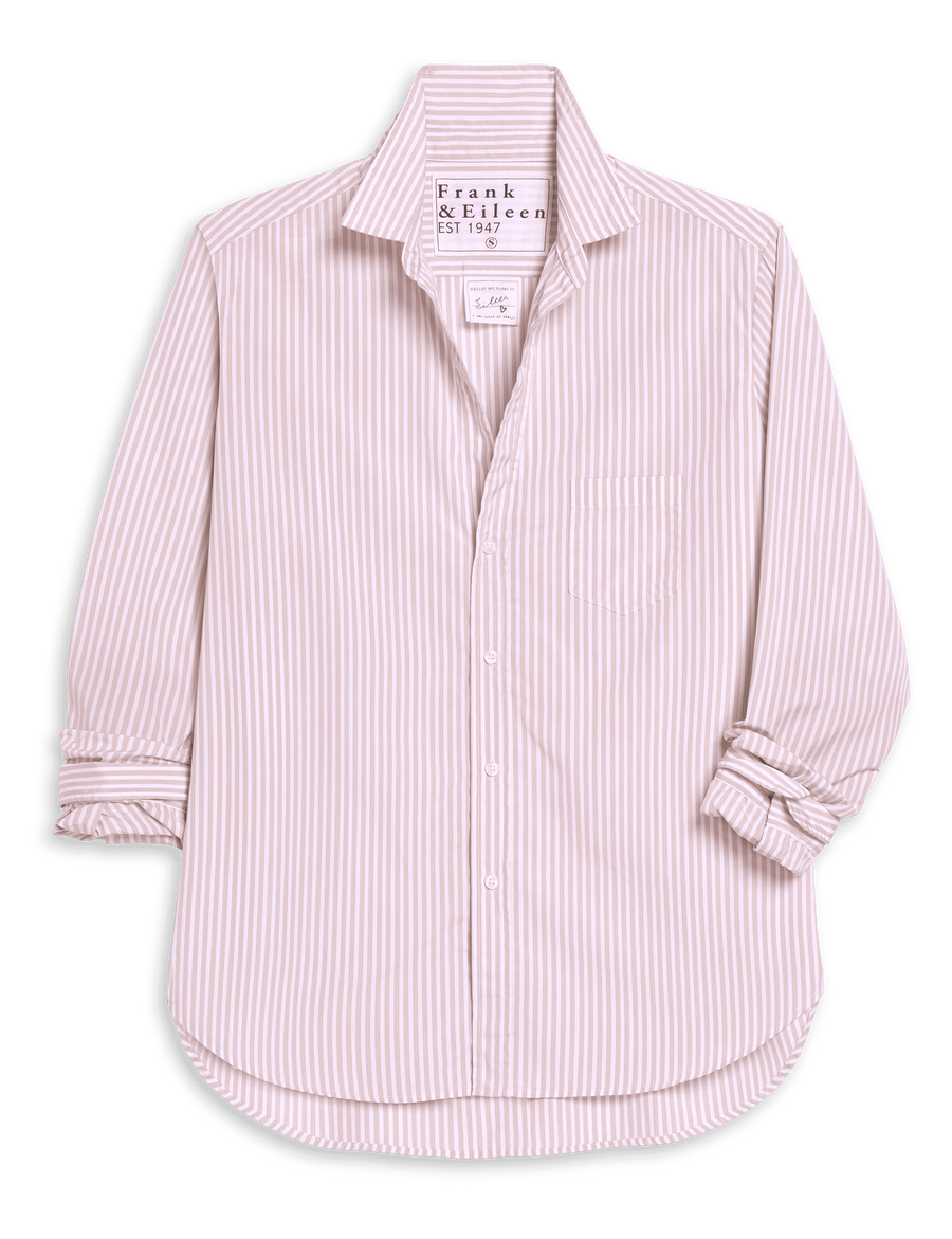 EILEEN Pink and White Multi Stripe, Superluxe