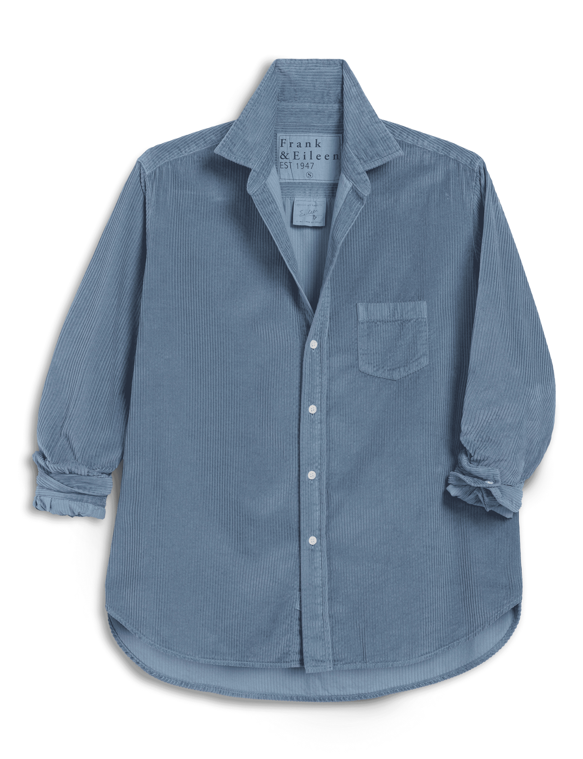 EILEEN Slate Blue, Italian Corduroy