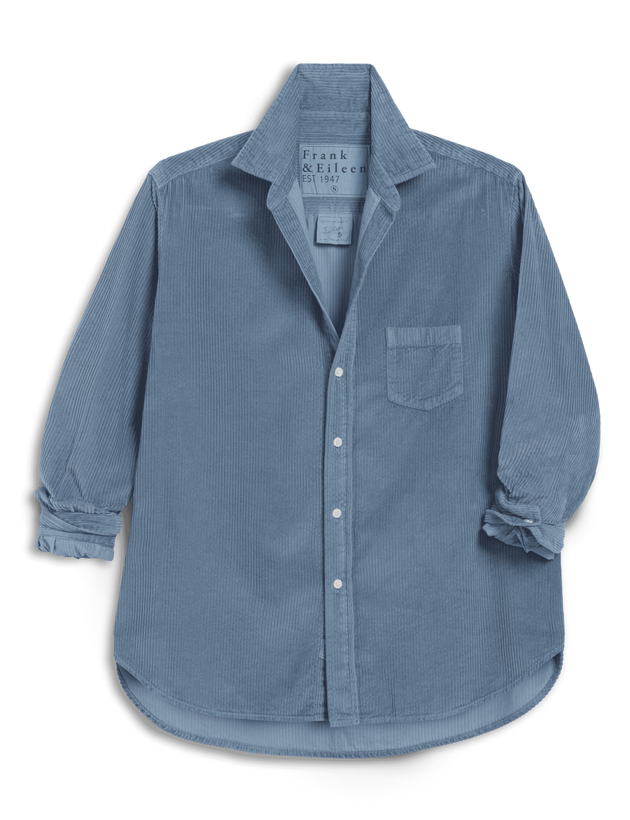 EILEEN Slate Blue, Italian Corduroy