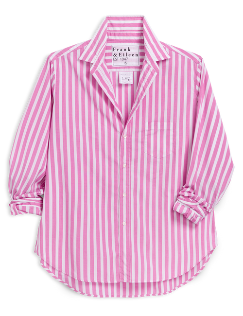 EILEEN Wide Pink Stripe, Italian Superluxe, view 4