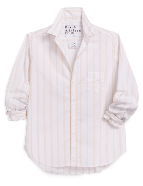 EILEEN Tan Stripe, Italian Superluxe, front view