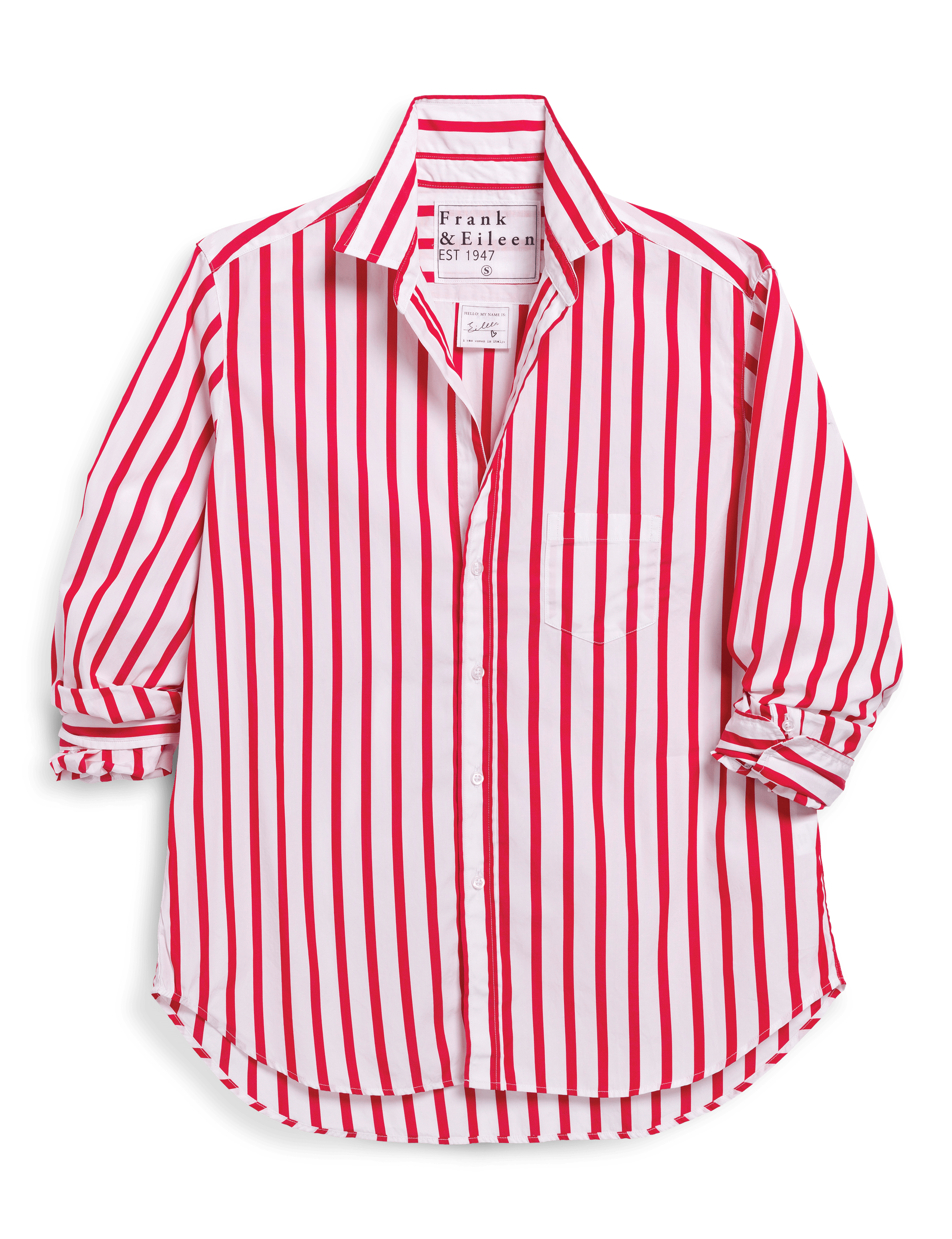EILEEN White and Red Stripe, Superluxe, view 4