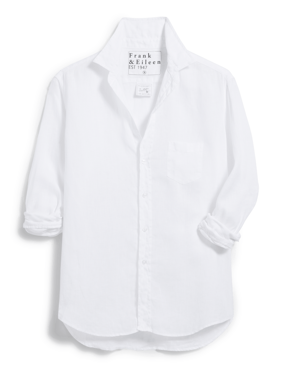 FRANK &amp; EILEEN washed シャツ Eileen, Relaxed Button-Up Shirt, Beige | Frank & Eileen
