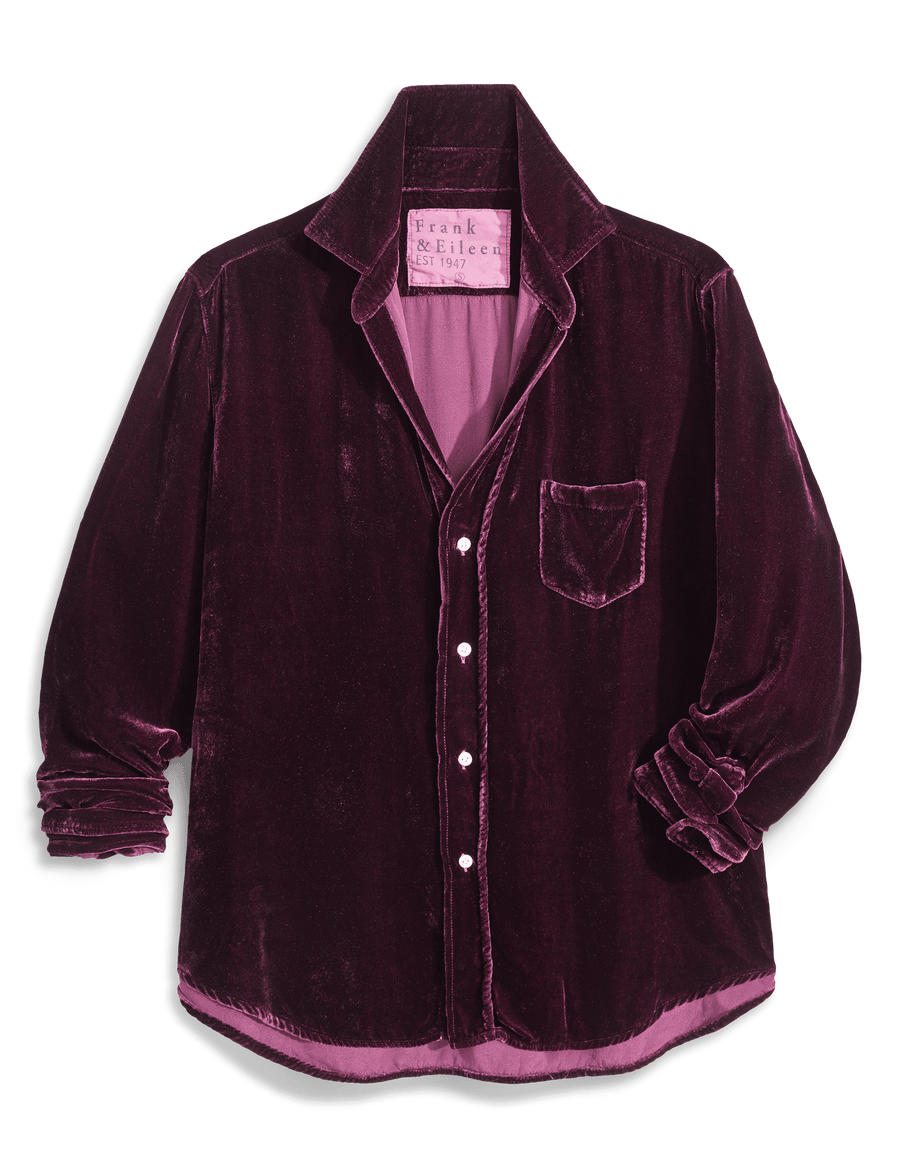 EILEEN VELVET Bordeaux, Italian Washed Velvet