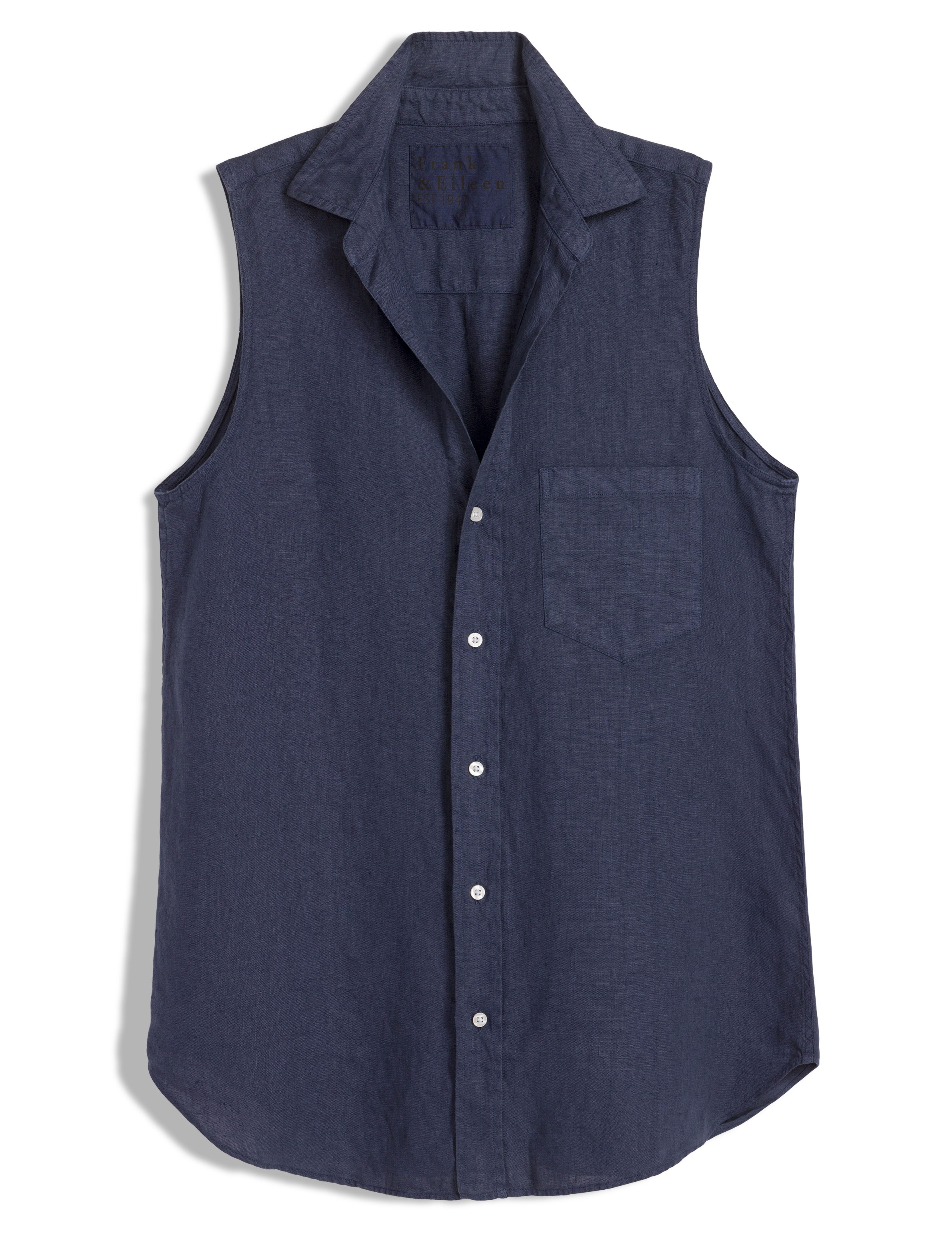 FINLEY Navy, Washed Linen