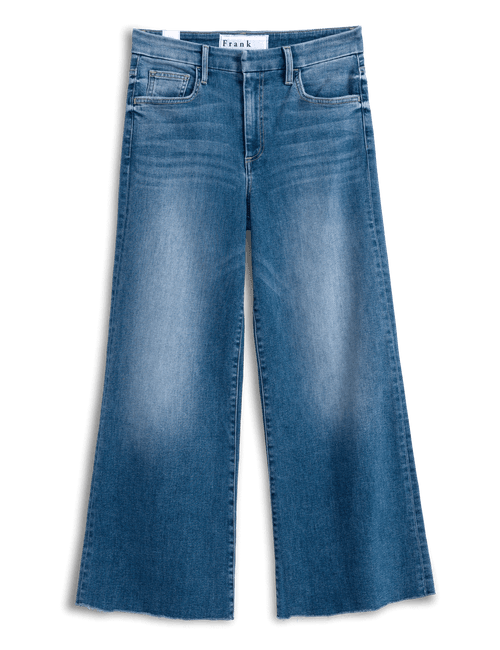 Blue jeans on a transparent background, view 4