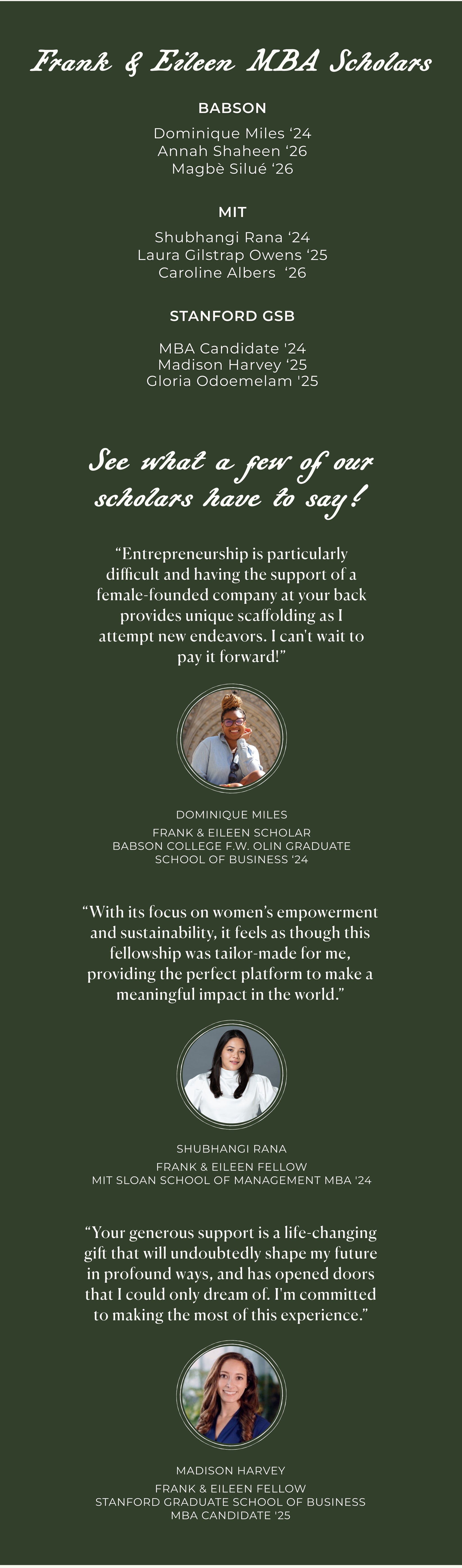 Giving Pledge │ Frank & Eileen