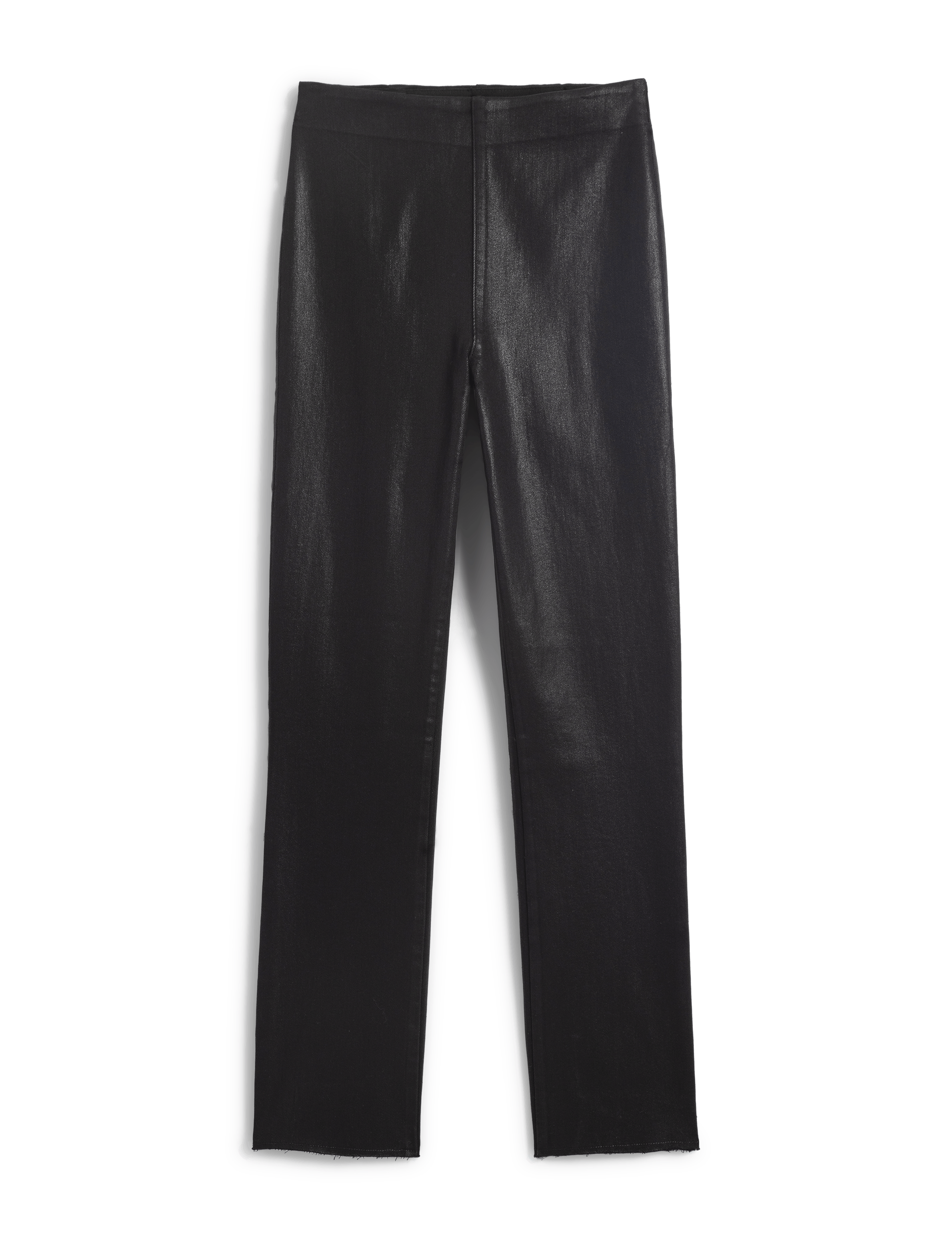 DERRY ILLUSION Black Wax, Italian Waxed Denim